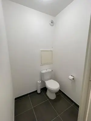 Salle de bains dans l'établissement Appartement Saint ouen proche stade de france