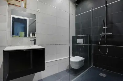 Salle de bains dans l'établissement Magnificent studio - 2P - Les Halles