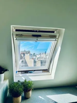 Balcon ou terrasse dans l'établissement Marais - Appartement sur les toits