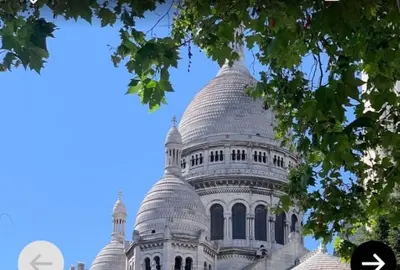 Plan de l'établissement Un studio au sacré cœur Montmartre