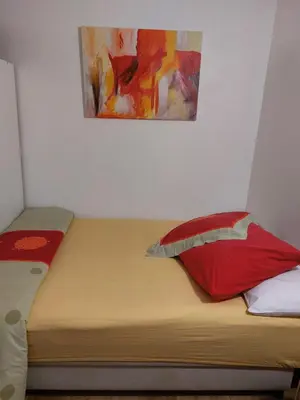 Un ou plusieurs lits dans un hébergement de l'établissement studio au cœur Montmartre