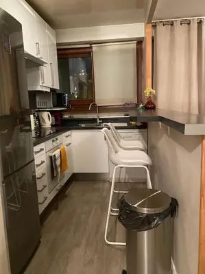 Plan de l'établissement Bel appartement avec piscine et vue sur Paris