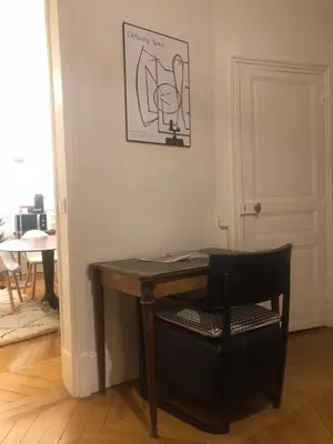 Plan de l'établissement Cosy 2 room 50m2 Parisian classic flat - Passy, 16th arrondissement, near Eiffel Tower