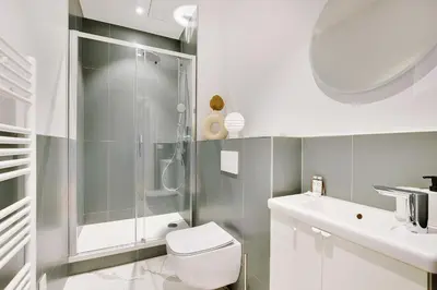 Salle de bains dans l'établissement Luxurious apartment - 2BR-6P - Javel-Tour Eiffel