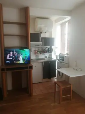 Cuisine ou kitchenette dans l'établissement STUDIO PARIS BASTILLE