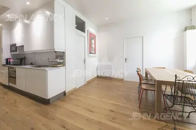 Cuisine ou kitchenette dans l'établissement Paris 75011