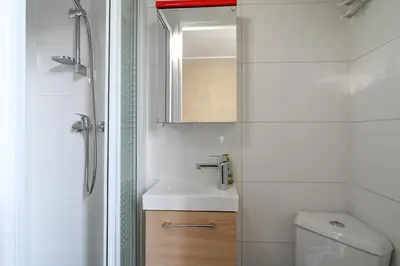 Salle de bains dans l'établissement Magnifique appartement au centre de Paris 44
