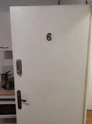Cuisine ou kitchenette dans l'établissement Studio Paris 13
