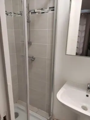 Salle de bains dans l'établissement Studio Paris 13