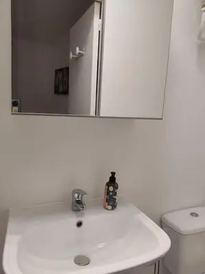 Salle de bains dans l'établissement Studio Paris 13