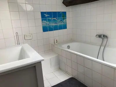 Salle de bains dans l'établissement Studio Place d’Italie/Denfert-Rochereau