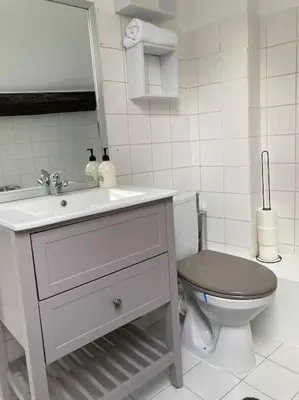 Salle de bains dans l'établissement Studio Place d’Italie/Denfert-Rochereau