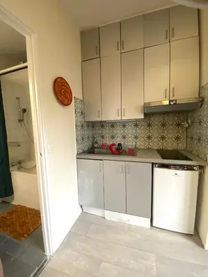 Cuisine ou kitchenette dans l'établissement Renovated ! City of Lights, light your visit