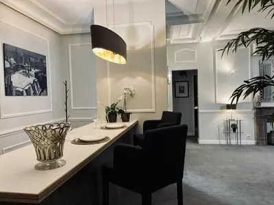 Coin salon dans l'établissement L'appart du centre