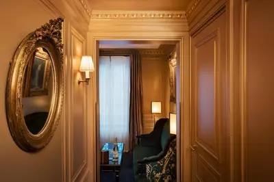 Coin salon dans l'établissement Maison Proust, Hotel & Spa La Mer