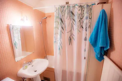 Salle de bains dans l'établissement Studio with Balcony