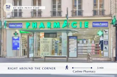 Supermarché ou boutique de l'appartement ou à proximité