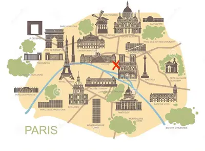 Lieu d'intérêt à proximité de l'appartement