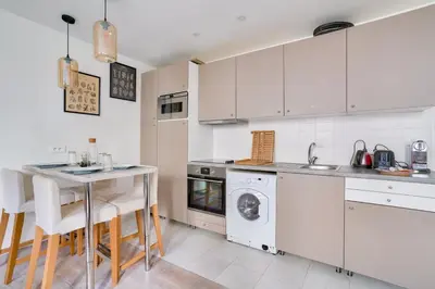Cuisine ou kitchenette dans l'établissement Notre Dame de Nazareth