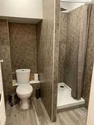 Salle de bains dans l'établissement Notre Dame de Nazareth
