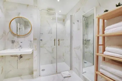 Salle de bains dans l'établissement Exceptional triplex with terrace - Montmartre
