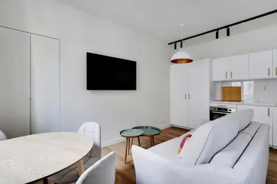 Cuisine ou kitchenette dans l'établissement Pick A Flat's Apartments in Opéra - Rue d'Hauteville