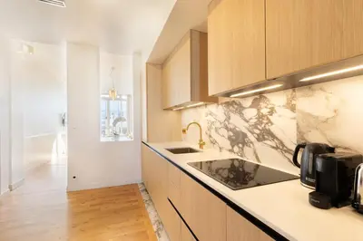 Cuisine ou kitchenette dans l'établissement Pick A Flat's Apartment in Opéra - Rue Saint Marc