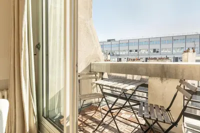 Balcon ou terrasse dans l'établissement Pick A Flat's Apartment in Opéra - Rue Saint Marc