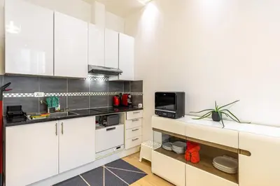 Cuisine ou kitchenette dans l'établissement GuestReady - Modern apartment in a prime location