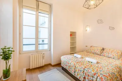 Un ou plusieurs lits dans un hébergement de l'établissement GuestReady - Modern apartment in a prime location