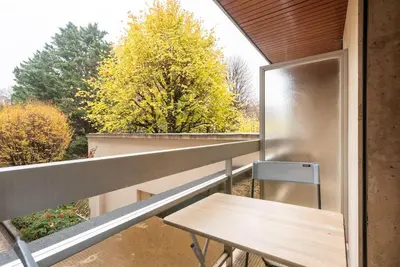 Balcon ou terrasse dans l'établissement Appartement proche Champs Elysées