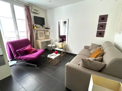 Coin salon dans l'établissement Le studio Grenelle