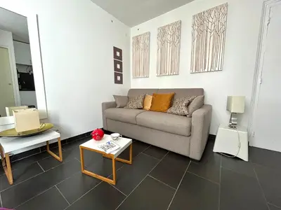 Coin salon dans l'établissement Le studio Grenelle