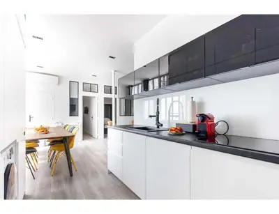 Cuisine ou kitchenette dans l'établissement Spacious apartment - 3BR-8P - Place de la Bastille
