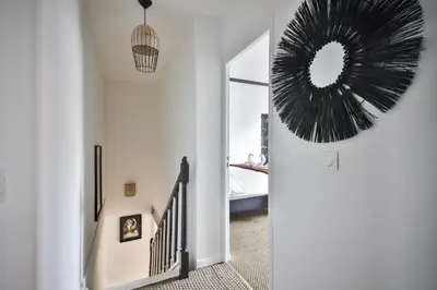 Un ou plusieurs lits dans un hébergement de l'établissement 2.Luxueux Duplex 6/8pers/Full Equipped/République