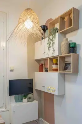 Cuisine ou kitchenette dans l'établissement Studio de charme à 2 pas de Paris