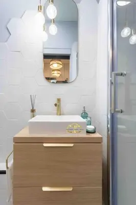 Salle de bains dans l'établissement Studio de charme à 2 pas de Paris