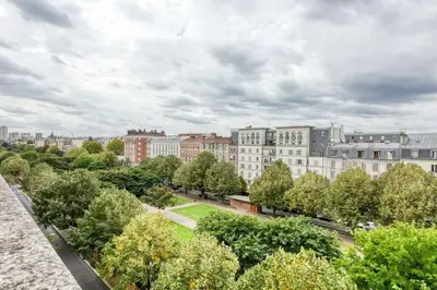 Plan de l'établissement Premium Flat 6 People with billard and Terrace Stade de France