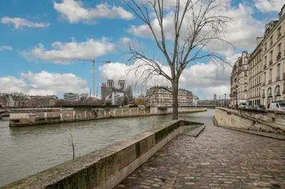 Vue sur la rivière ou le fleuve situé(e) à proximité de l'appartement