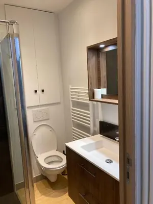 Salle de bains dans l'établissement Studio Saint Germain des près