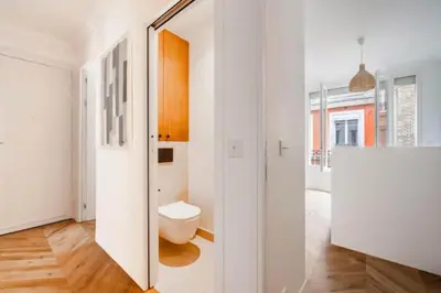 Salle de bains dans l'établissement Luxury Stay