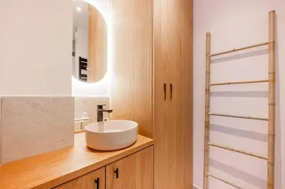 Salle de bains dans l'établissement Luxury Stay