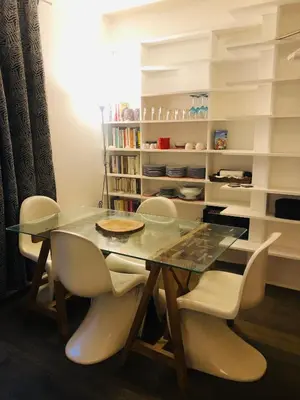 Coin salon dans l'établissement Habitation CASSIOPEE
