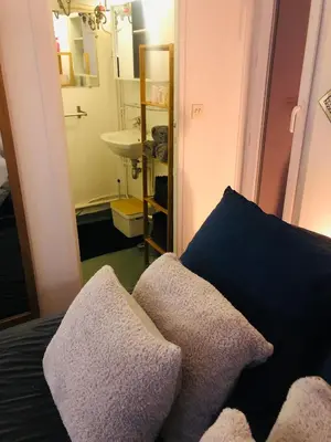 Coin salon dans l'établissement Habitation CASSIOPEE