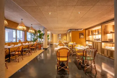 Restaurant ou autre lieu de restauration dans l'établissement Kopster Hotel Paris Porte de Versailles