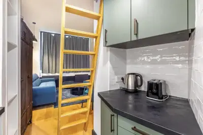Cuisine ou kitchenette dans l'établissement Belle de Nuit - Rénové & Design - by Mon Petit Faré