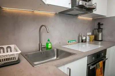 Cuisine ou kitchenette dans l'établissement Cosy Studio !!!
