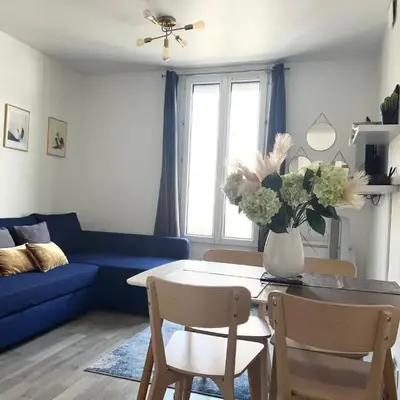 Cosy 2 pièces à 15 min de Paris