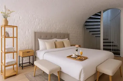 Un ou plusieurs lits dans un hébergement de l'établissement LE LOUVRE - MONTORGEUIL Suites only ws