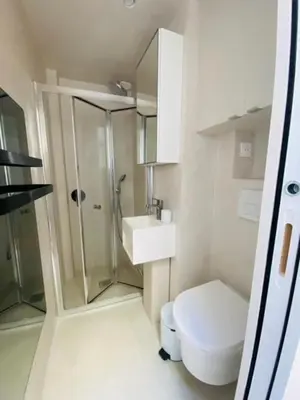 Salle de bains dans l'établissement Warm 18m ideal for couple in Paris